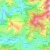 Bironkhal topographic map, elevation, terrain