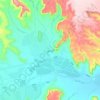 Al Hariq topographic map, elevation, terrain