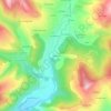 Bannon topographic map, elevation, terrain