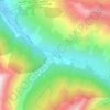 Ristolas topographic map, elevation, terrain