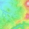 Le Fraisse topographic map, elevation, terrain