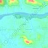 Kaprikad topographic map, elevation, terrain