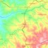 Mbale topographic map, elevation, terrain