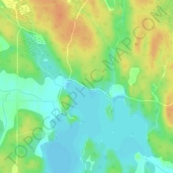 Kipling topographic map, elevation, terrain