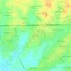 Elsmeade topographic map, elevation, terrain