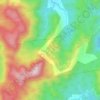 Bagong Barrio topographic map, elevation, terrain