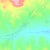 خرم آباد topographic map, elevation, terrain