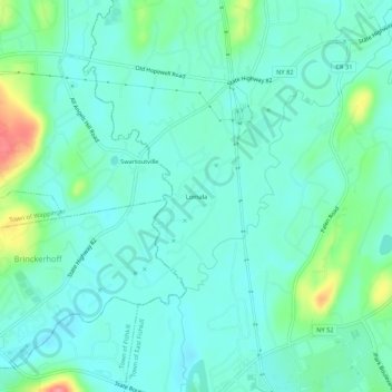Lomala topographic map, elevation, terrain