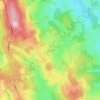 Le Rouveyret topographic map, elevation, terrain