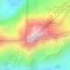 Grande Motte topographic map, elevation, terrain