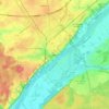 Blois topographic map, elevation, terrain