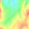 Isalo National Park topographic map, elevation, terrain