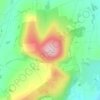 Little Mell Fell topographic map, elevation, terrain