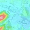 Moriones topographic map, elevation, terrain