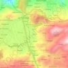 Balili topographic map, elevation, terrain