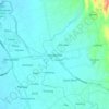 San Jacinto topographic map, elevation, terrain