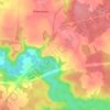 Крутцы topographic map, elevation, terrain