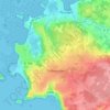 Veades topographic map, elevation, terrain