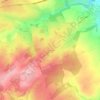 Coursage topographic map, elevation, terrain