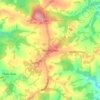 Mark Cross topographic map, elevation, terrain