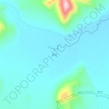 Nadun topographic map, elevation, terrain