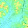 Ambalangoda topographic map, elevation, terrain