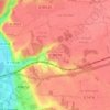Raville topographic map, elevation, terrain