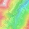 Villarly topographic map, elevation, terrain