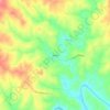 Newell topographic map, elevation, terrain