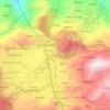 Tabangaoen topographic map, elevation, terrain
