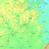 Dazu topographic map, elevation, terrain