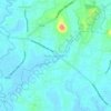 Mazhuvancherry topographic map, elevation, terrain