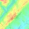 Elephant topographic map, elevation, terrain