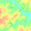 Mount Garland topographic map, elevation, terrain