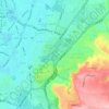 El Giyushi topographic map, elevation, terrain