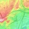 Gatton topographic map, elevation, terrain