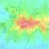 Mont-Saint-Aubert topographic map, elevation, terrain