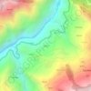Tyawal topographic map, elevation, terrain