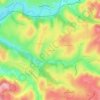 Chambaud topographic map, elevation, terrain