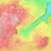 Péalat topographic map, elevation, terrain