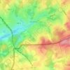 Wathermal topographic map, elevation, terrain