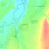 Stand Off topographic map, elevation, terrain