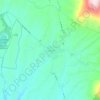 Giulianello topographic map, elevation, terrain