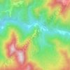 Lucchio topographic map, elevation, terrain