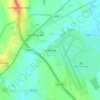 Leeming topographic map, elevation, terrain