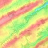 Jamagne topographic map, elevation, terrain