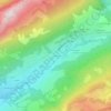 La Villaz topographic map, elevation, terrain