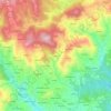 Foglio topographic map, elevation, terrain