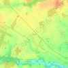 Le Loup Pendu topographic map, elevation, terrain