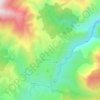 Costa topographic map, elevation, terrain